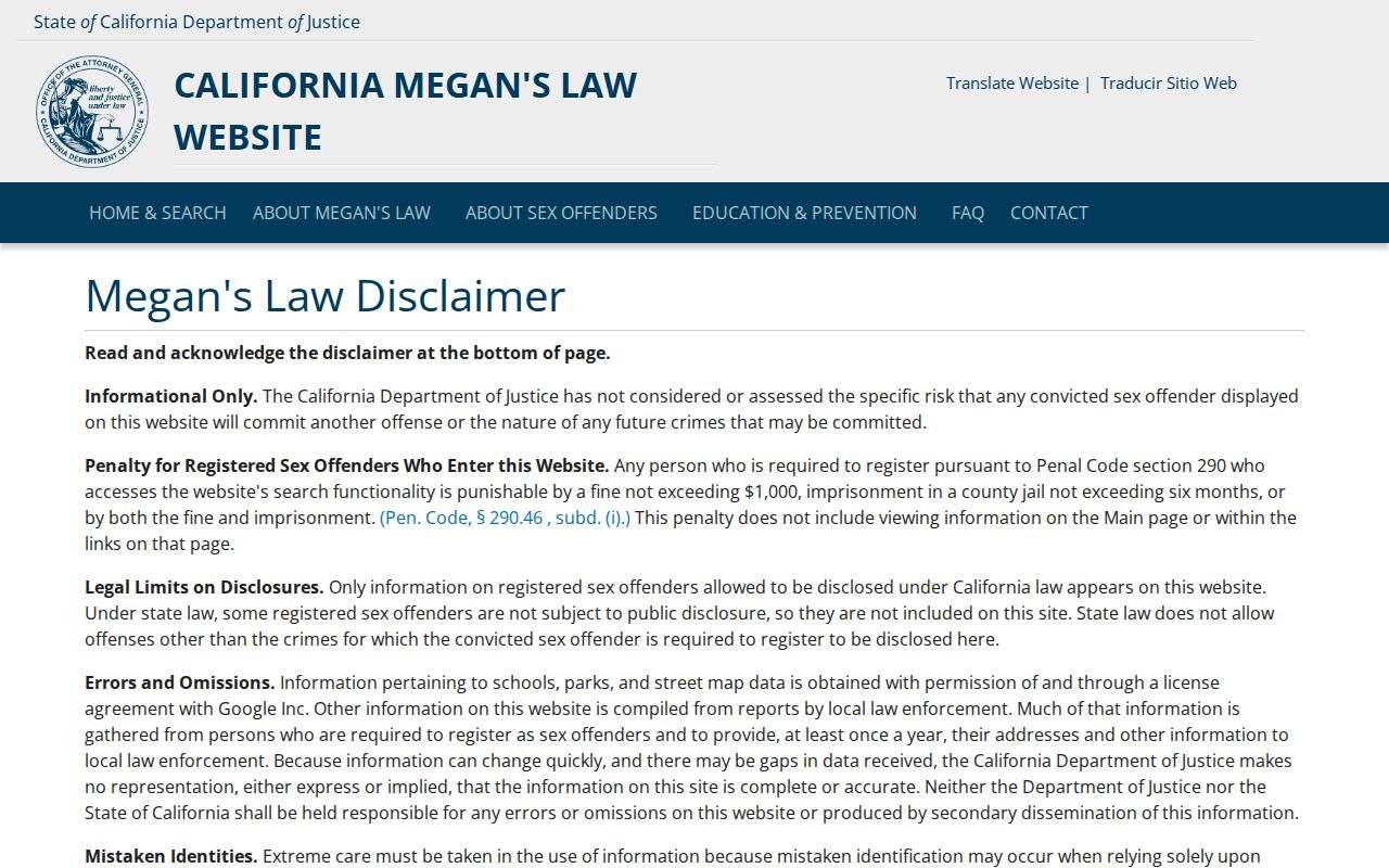 San Marcos people search with California registry use limits